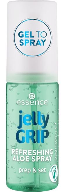Essence Spray fixator pentru față Jelly Grip Refreshing Aloe, 50 ml