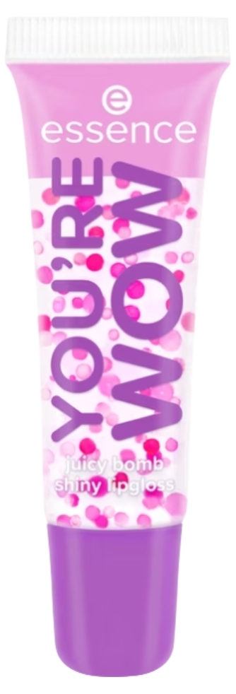 Essence Glans pentru buze Juicy Bomb Say It With Juicy You're WOW, 04 Strawberry Splash, 10 ml