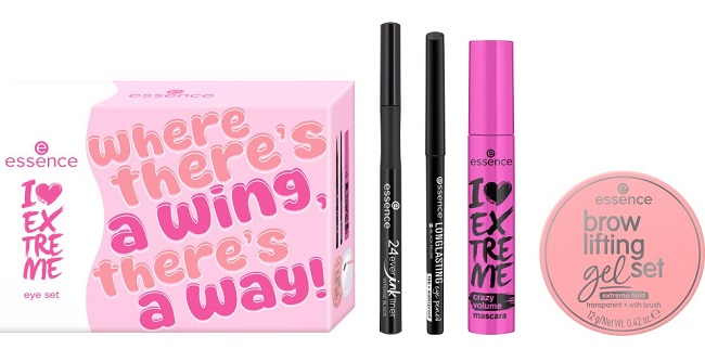 Essence Set I Love Extreme, 4 piese