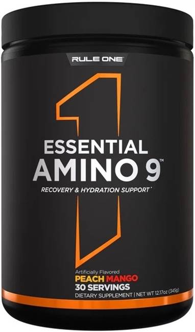 Essential Amino 9, piersică și mango, 345 g, Rule1