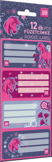 Etichete Lizzy Card OJS Girl Filly - 12 bucăți