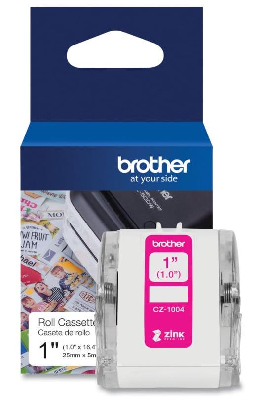 Bandă de etichetare Brother – CZ-1004, 25mm, alb