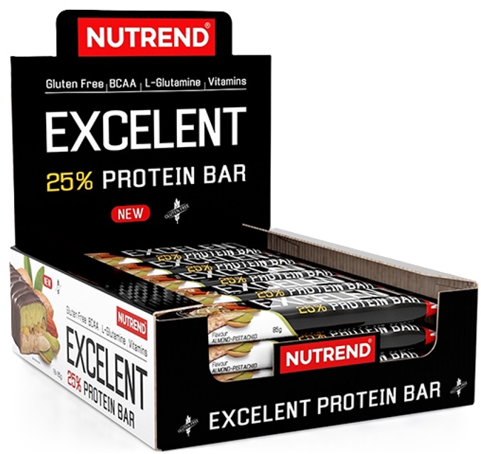 Excelent Protein Bar, coacăs și merișoare, 18 x 85 g, Nutrend