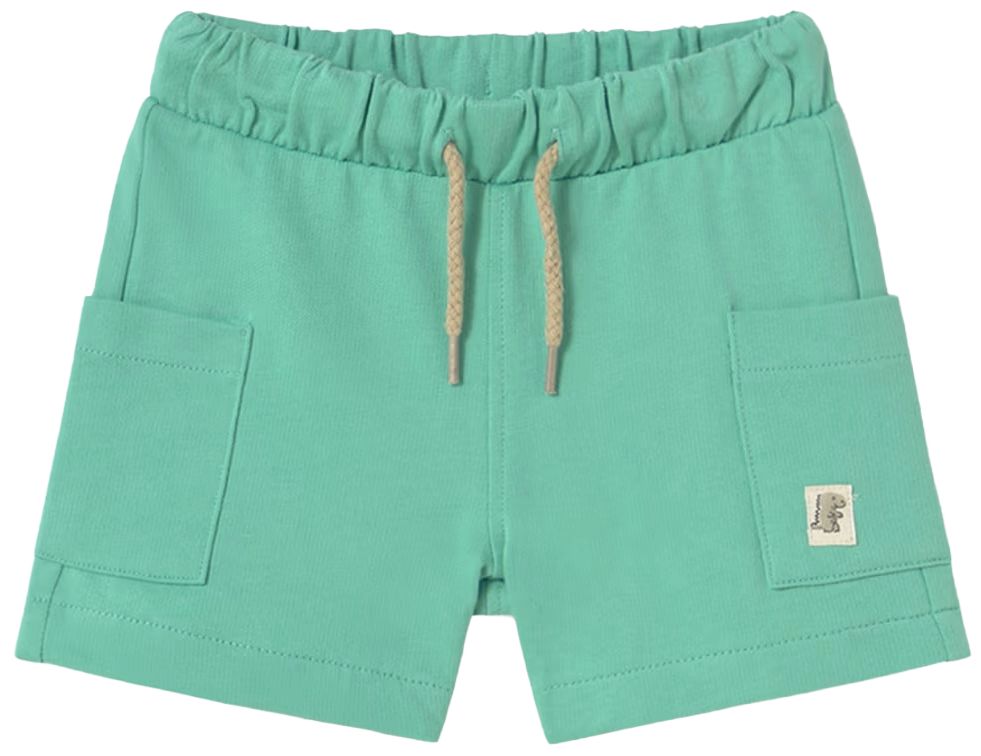 Pantaloni scurți casual Bermuda Mayoral - Cu elastic, verde, 12 m