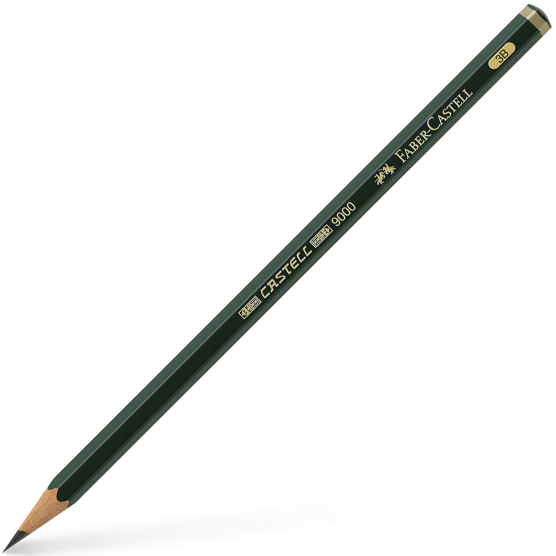 Creion cu grafit Faber-Castell 9000 - 3B