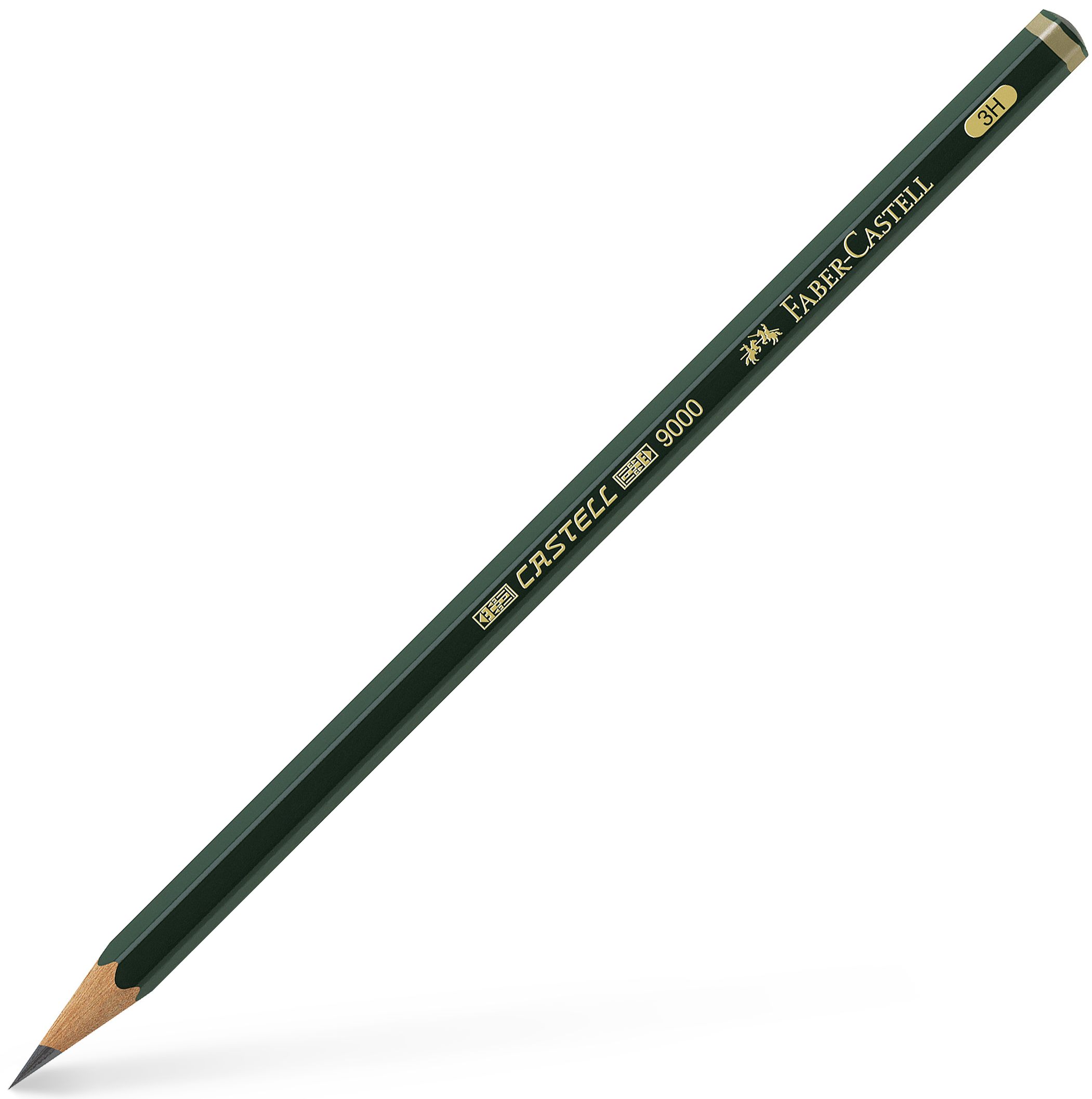 Creion grafit Faber-Castell 9000 - 3H