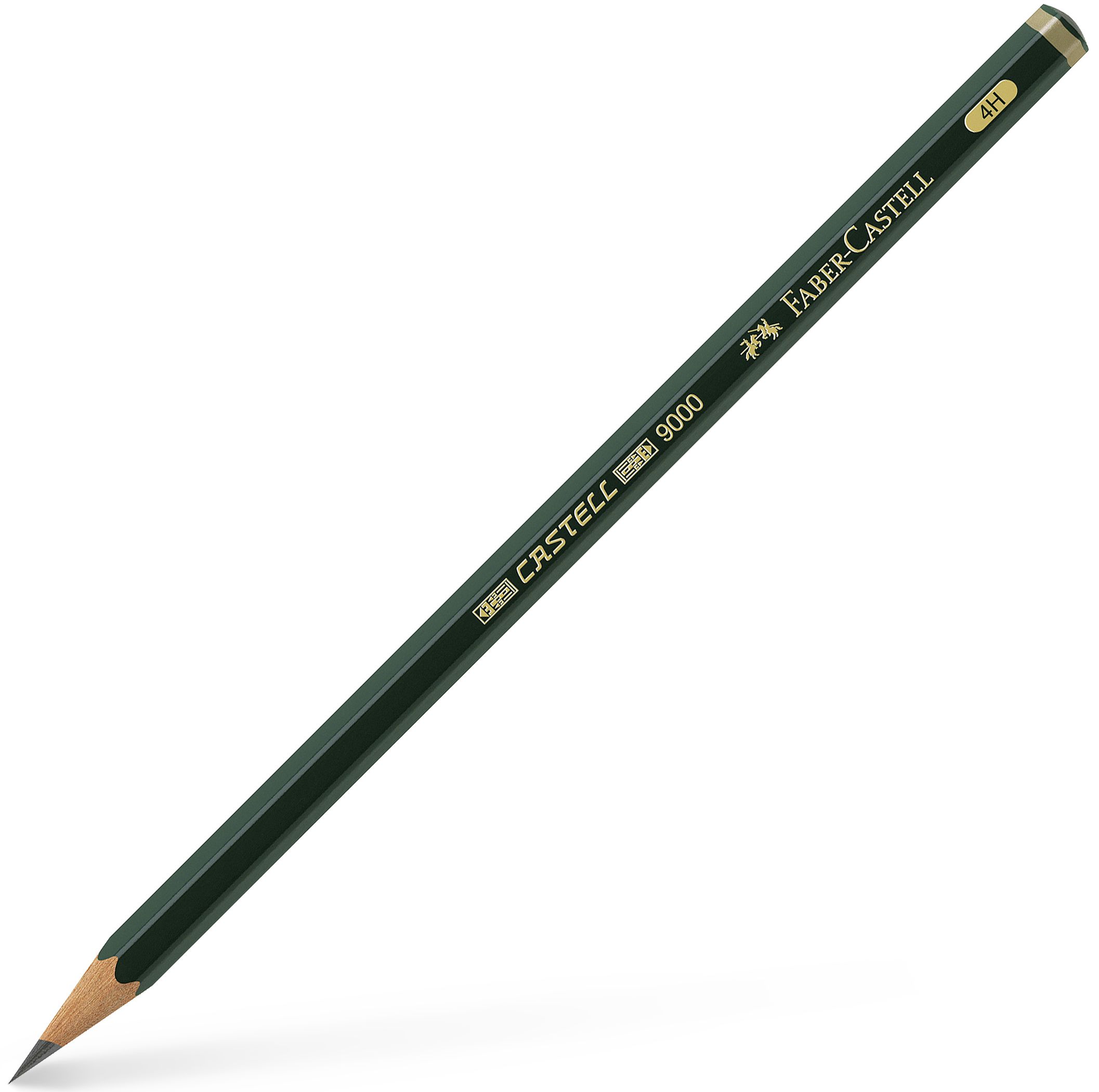 Creion cu grafit Faber-Castell 9000 - 4H