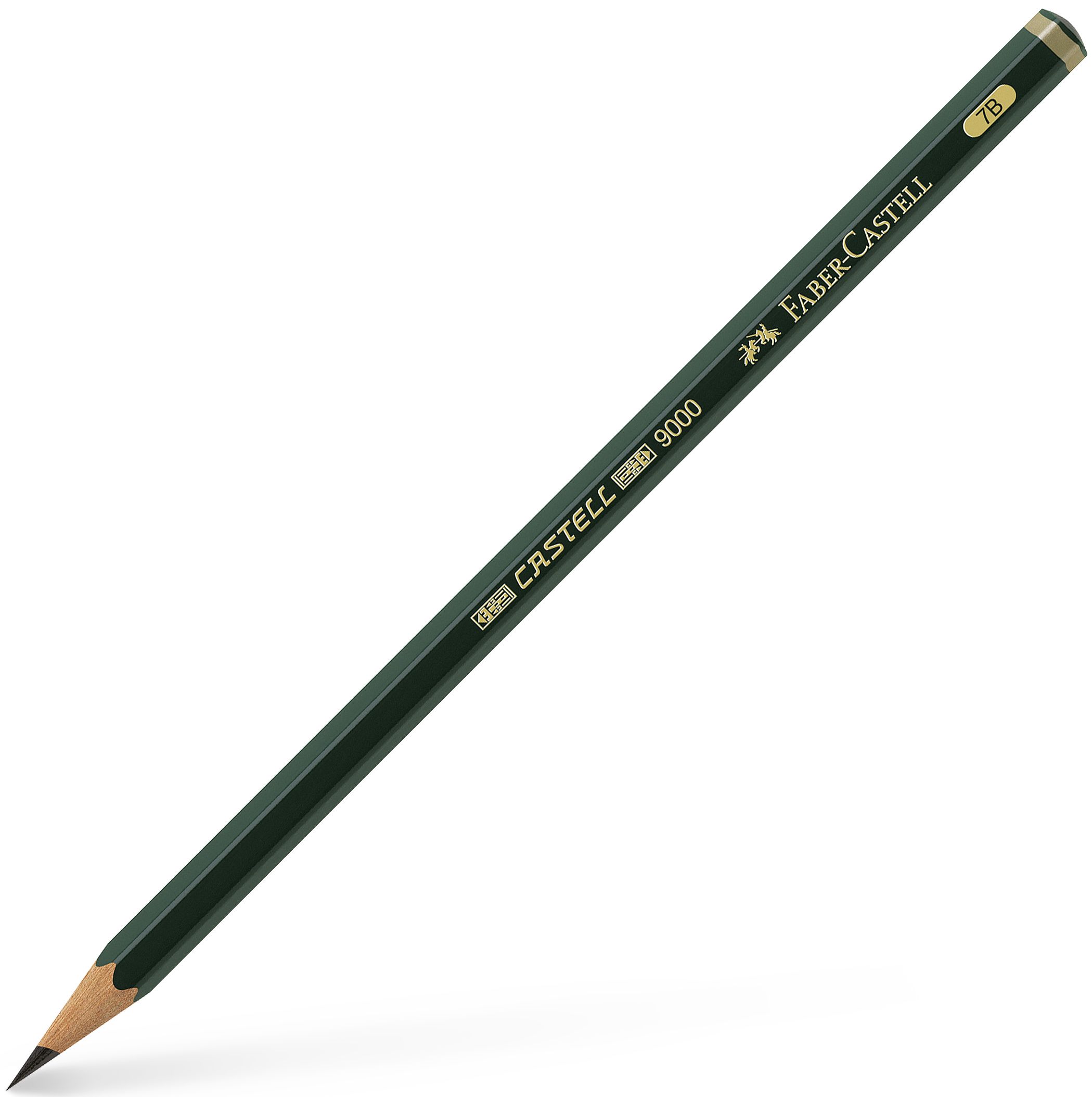 Creion grafit Faber-Castell 9000 - 7B