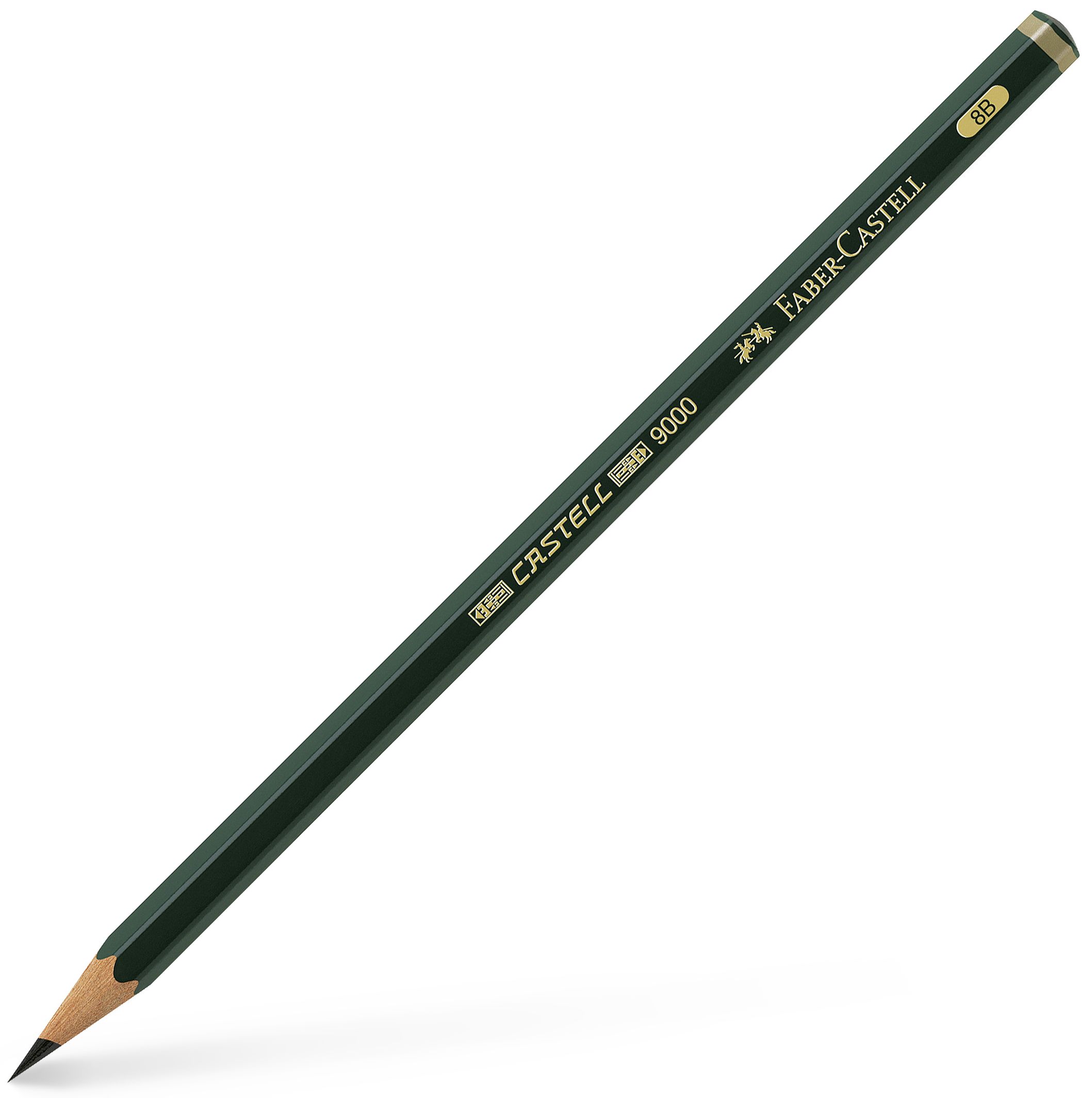 Creion cu grafit Faber-Castell 9000 - 8B