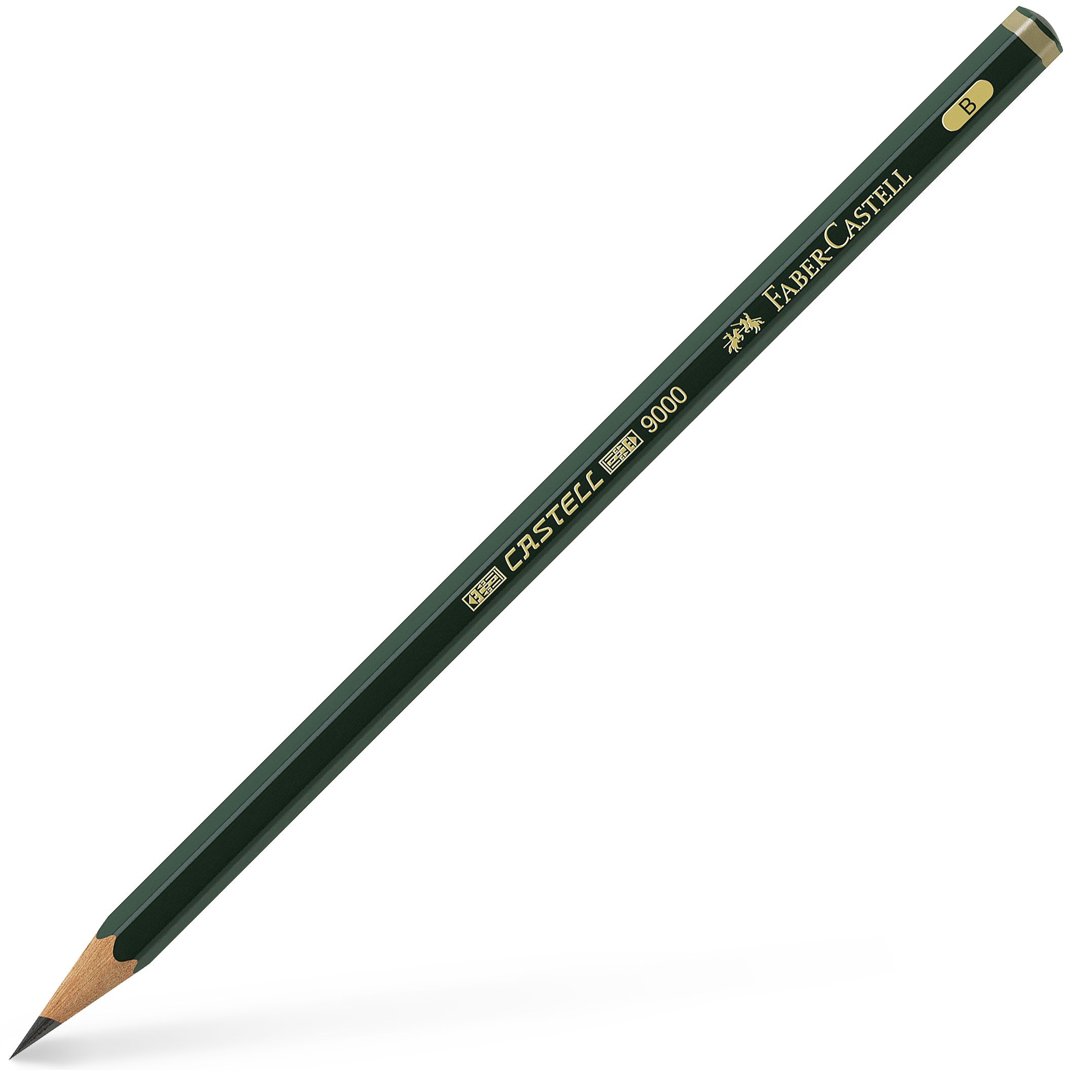 Creion grafit Faber-Castell 9000 - B