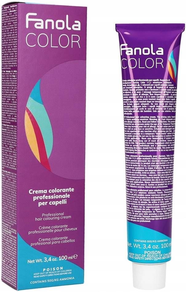 Fanola Color Cremă-vopsea pentru păr, 7.29, 100 ml