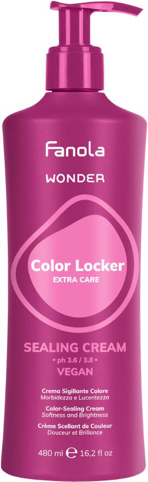 Fanola Wonder Color Locker cremă sigilantă pentru păr vopsit, 480 ml