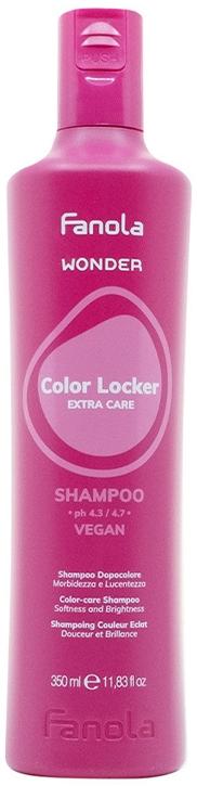 Fanola Wonder Color Locker Șampon protector pentru păr vopsit, 350 ml