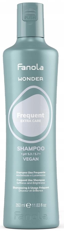 Fanola Wonder Șampon pentru uz frecvent Frequent Extra Care, 350 ml