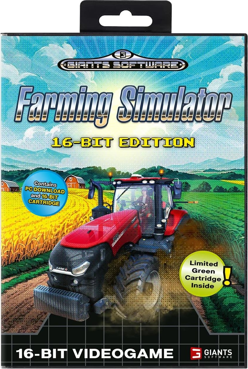 Farming Simulator 16-Bit: Limited Green Cartridge Edition (Sega Mega Drive/Genesis + Digital PC cod)