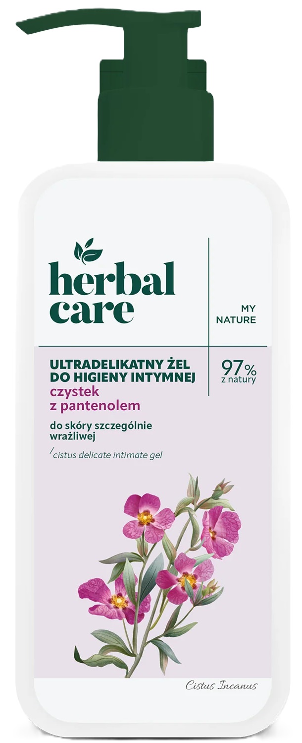 Farmona Herbal Care Gel intim delicat cu cistus și pantenol, 330 ml