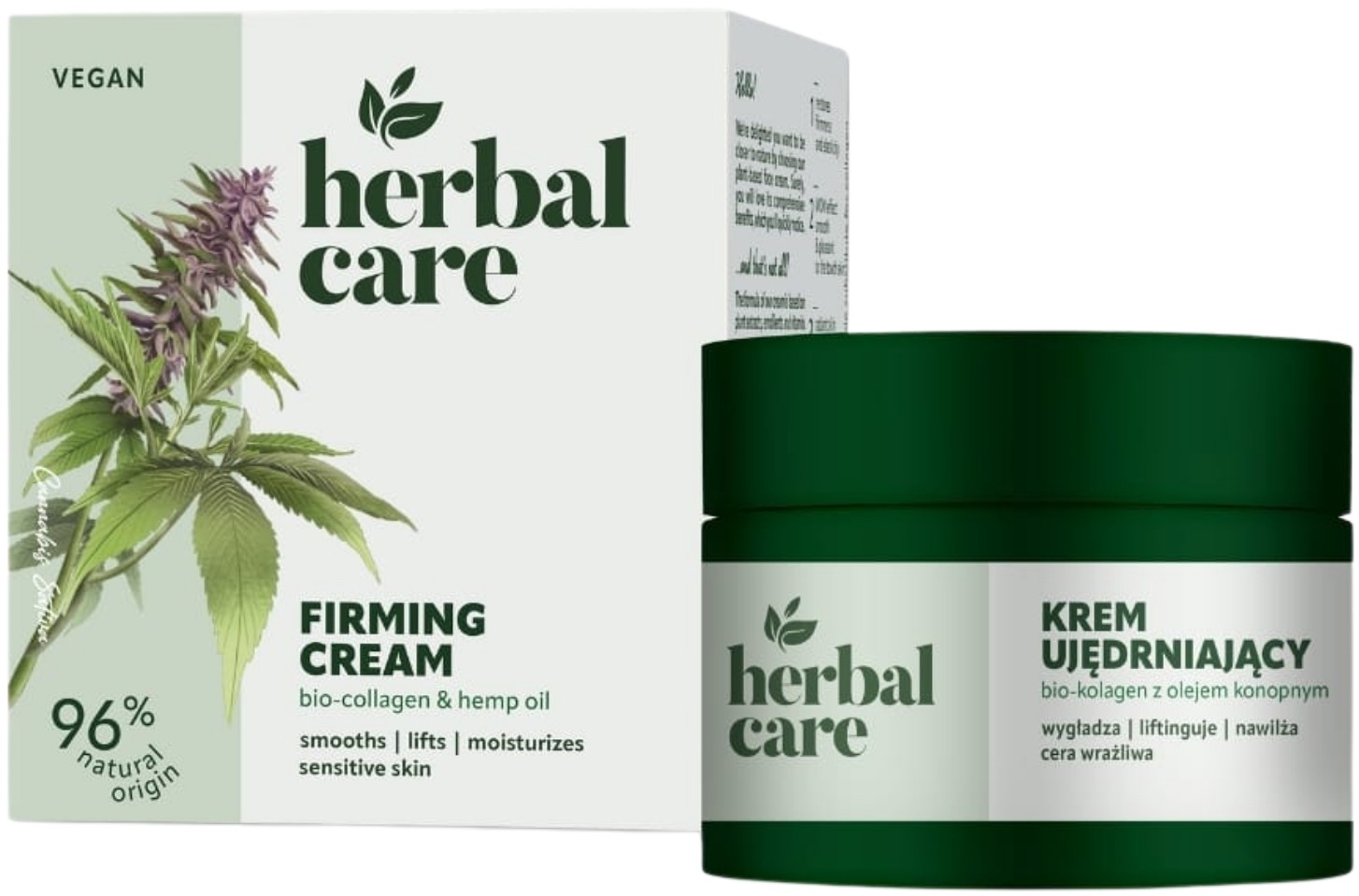 Farmona Herbal Care Cremă fermifiantă cu bio-colagen și ulei de cânepă, 50 ml