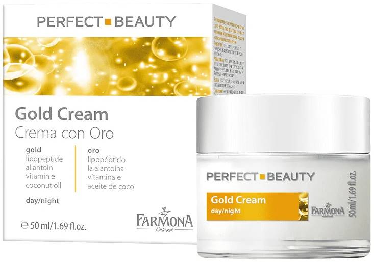 Farmona Perfect Beauty Crema de fata intineritoare cu aur,50 ml