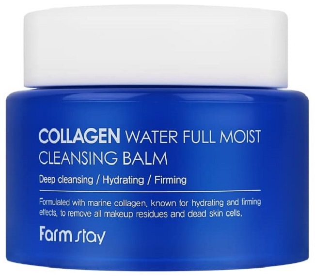 FarmStay Collagen Balsam facial de curățare Water Full Moist, 95 ml