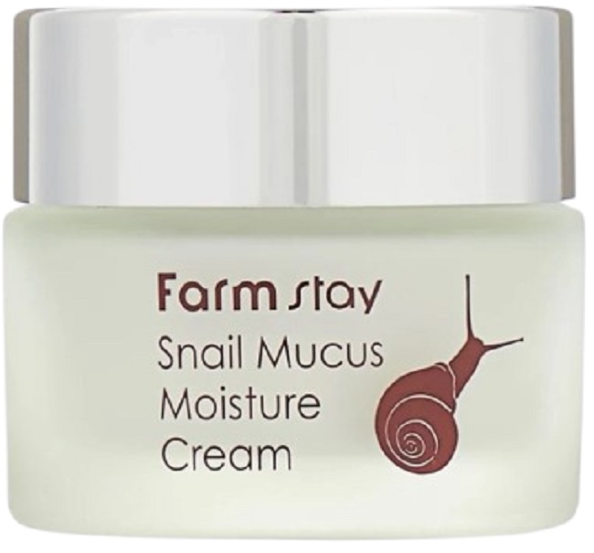 FarmStay Cremă de față Snail Mucus Moisture, 50 g