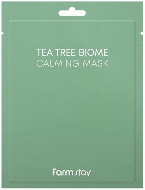 FarmStay Tea Tree Biome Mască facială Calming, 25 ml