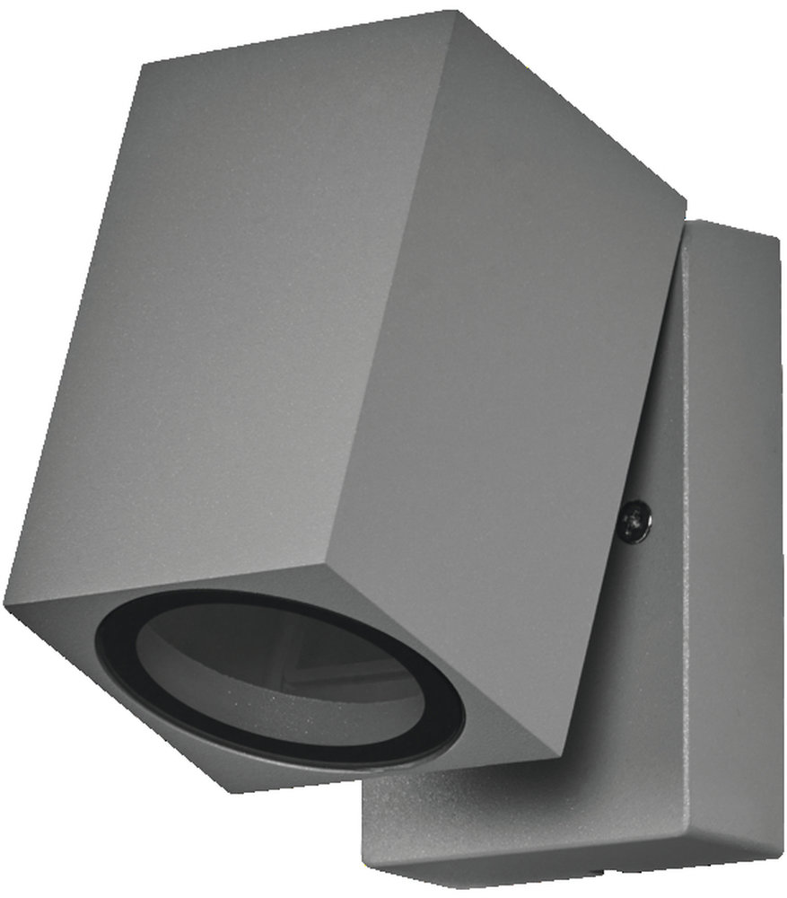 Lampă de fațadă Osram - Cube, GU10, IP44, cu reglaj, gri