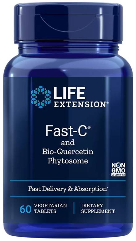 Fast-C and Bio-Quercetin, 60 vege tablete, Life Extension