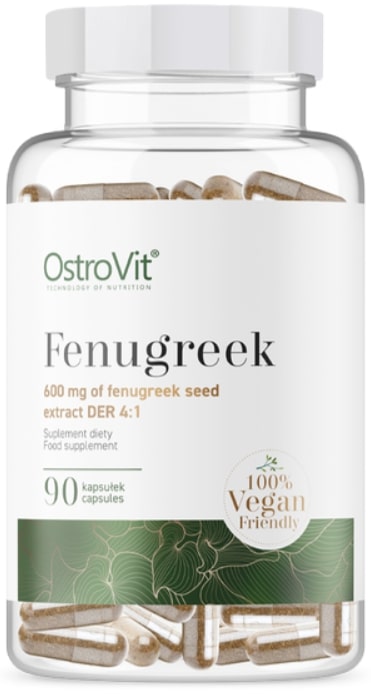 Fenugreek, 600 mg, 90 capsule, OstroVit