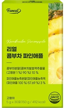 Fermentată kombucha cu ananas, 30 plicuri, Funeat