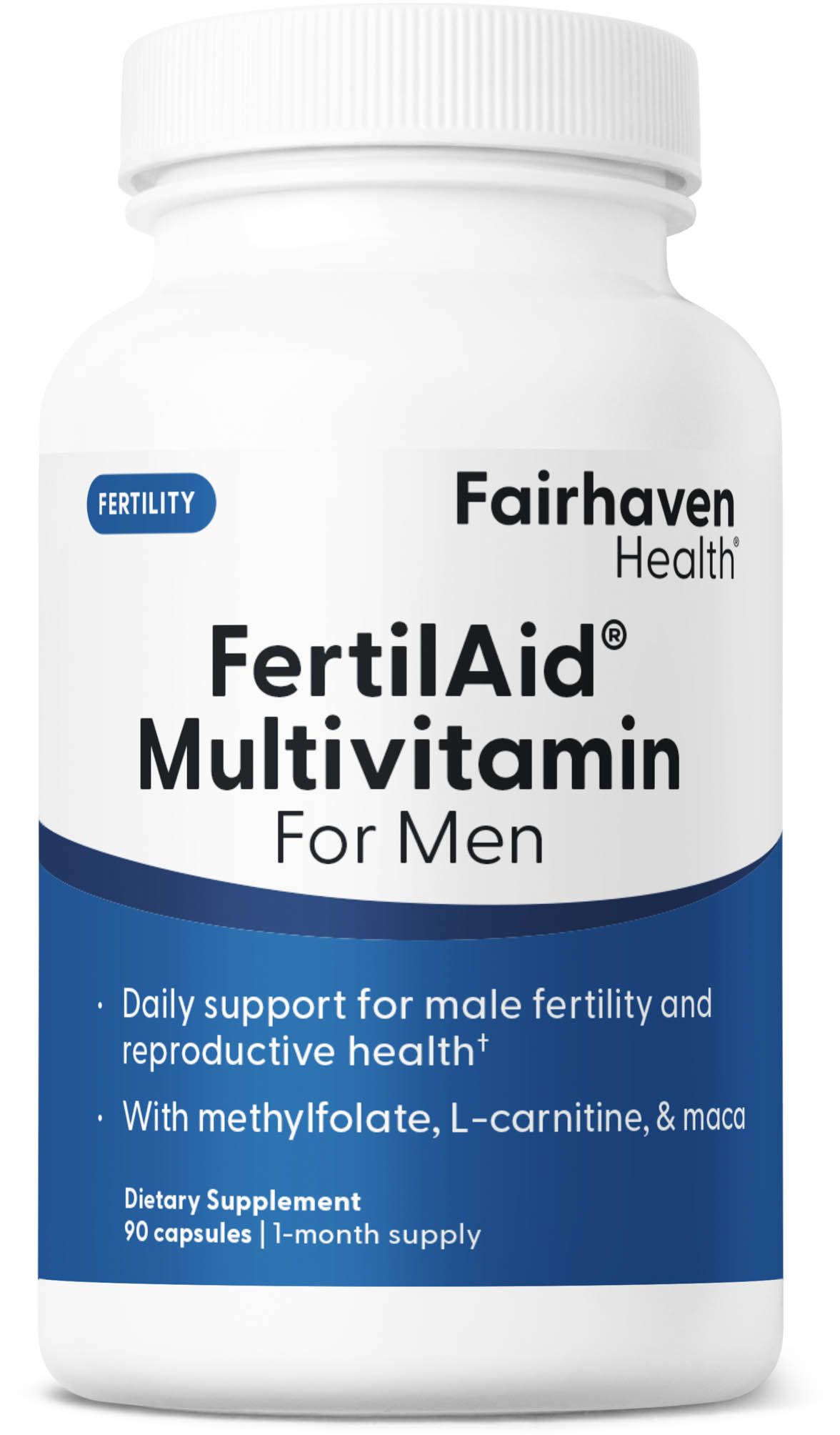 FertilAid pentru bărbați, 90 capsule, Fairhaven Health
