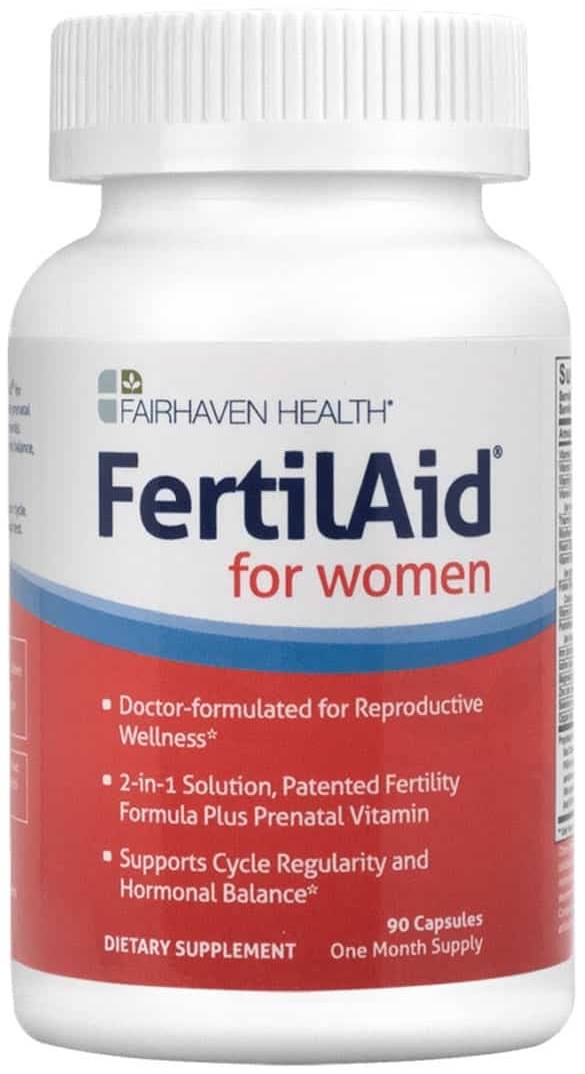FertilAid pentru femei, 90 capsule, Fairhaven Health