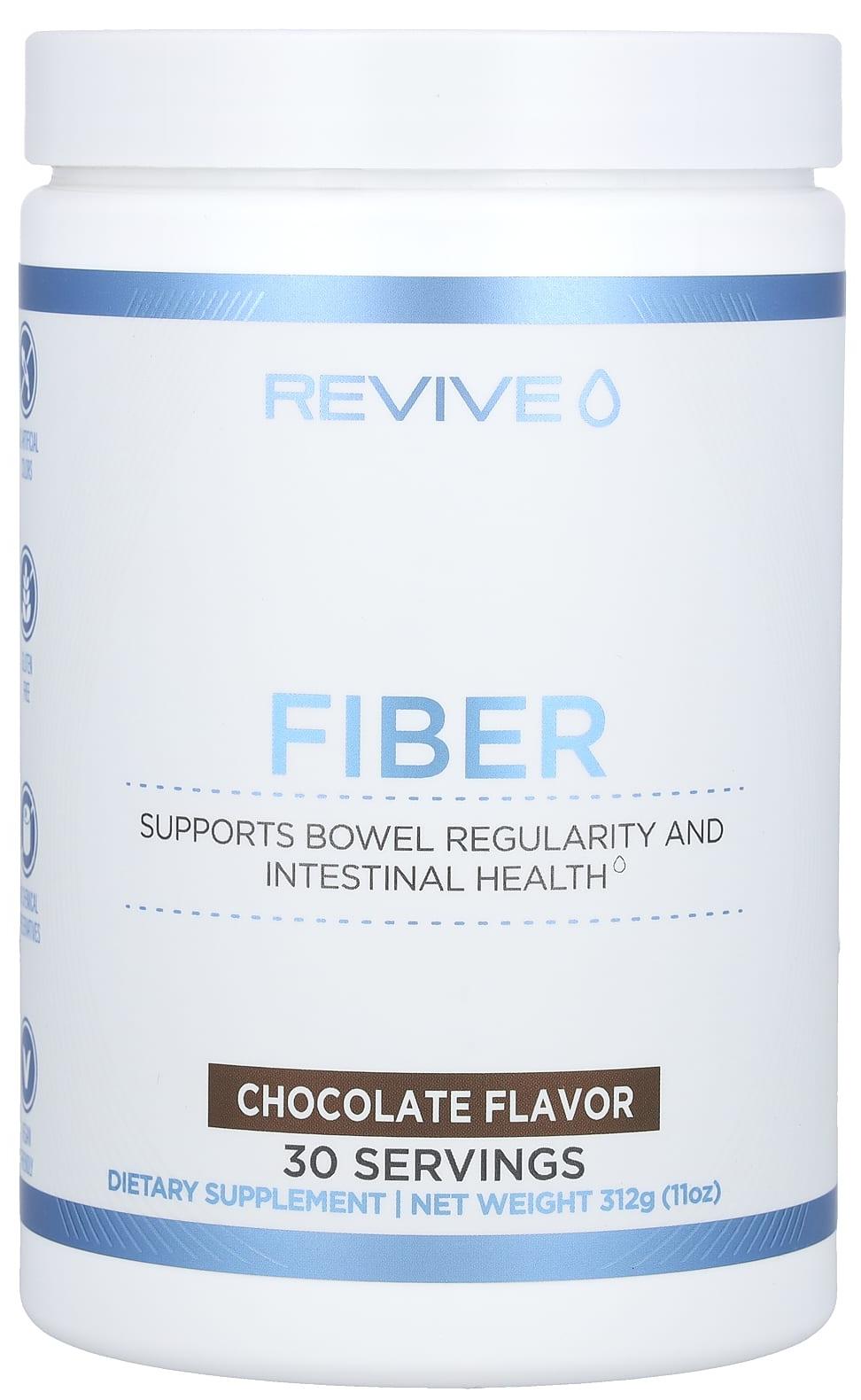 Fiber, ciocolată, 312 g, Revive