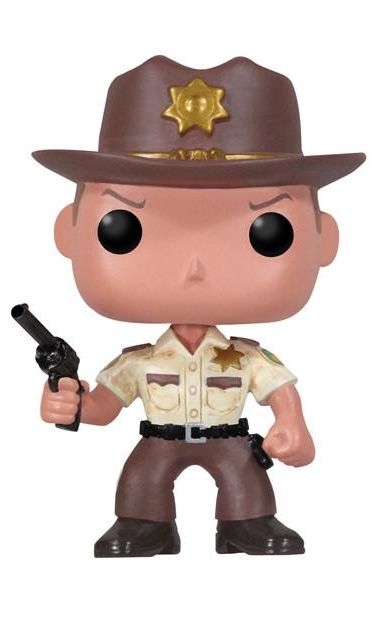 The walking dead rick store grimes pop vinyl figure