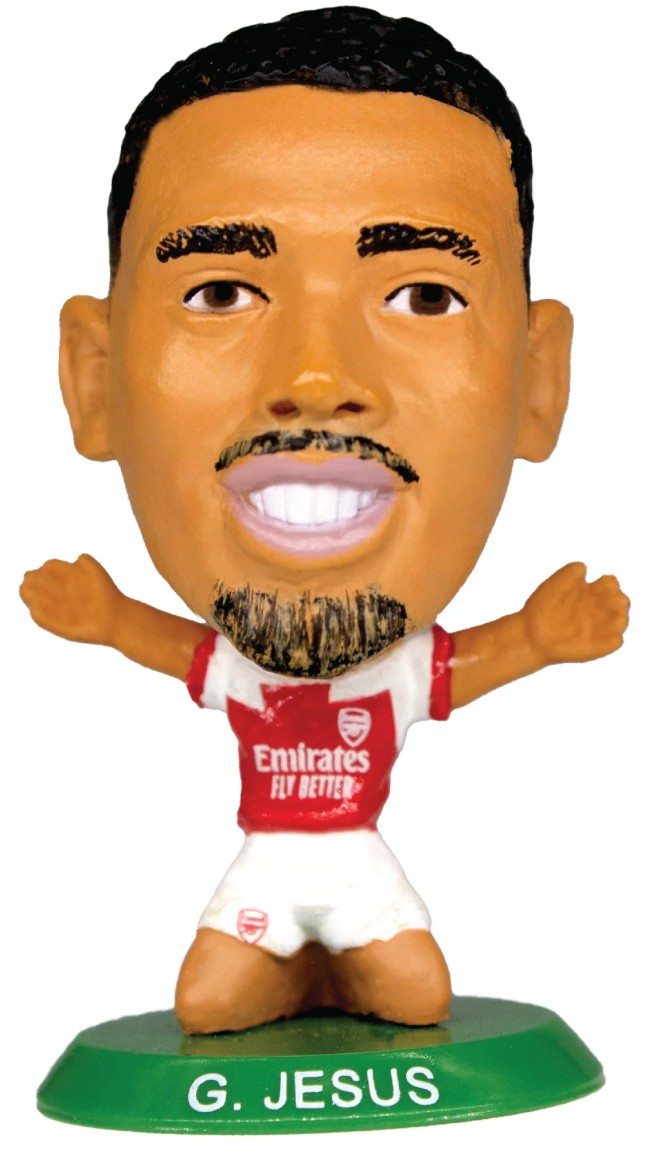 Figurină Creative Toys Sports: Soccerstarz - Arsenal Gabriel Jesus Home Kit, 5 cm
