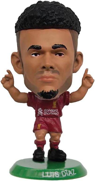 Figurină Creative Toys Sports: Soccerstarz - Liverpool Luis Diaz Home Kit, 5 cm