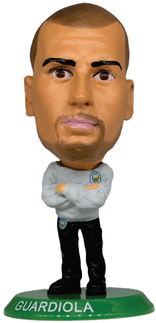 Figurină Creative Toys Sports: Soccerstarz - Manchester City Pep Guardiola, 5 cm