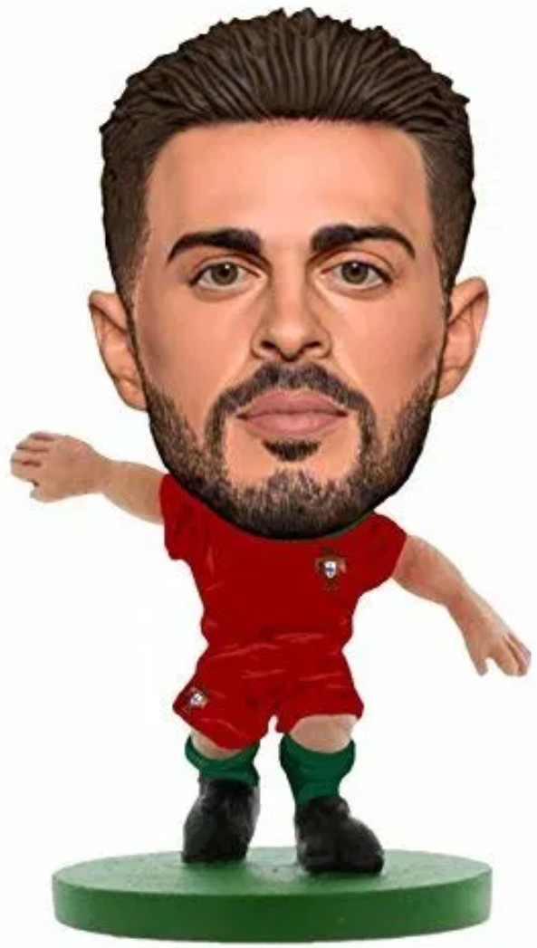 Figurină Creative Toys Sports: Soccerstarz - Portugal Bernardo Silva Home Kit, 5 cm