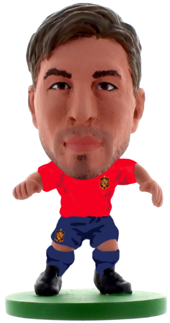 Figurină Creative Toys Sports: Soccerstarz - Spain Sergio Ramos Home Kit, 5 cm