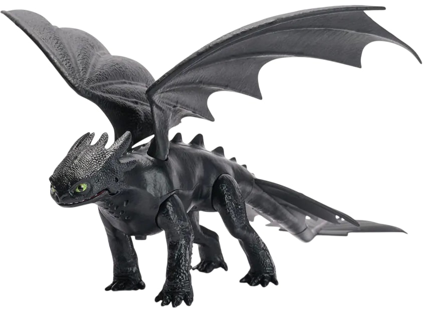 Figurină DreamWorks Dragons - Battle Dragons: Plasma Sounds Toothless, cu sunete