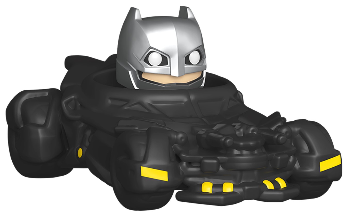Figură Funko Bitty POP! Rides: Batman - Batman with Batmobile #88