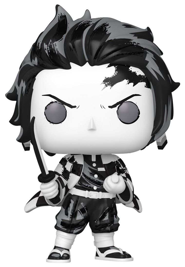 Figurină Funko POP! Animation: Demon Slayer - Tanjiro Kamado (Sumi-Ink) #2190