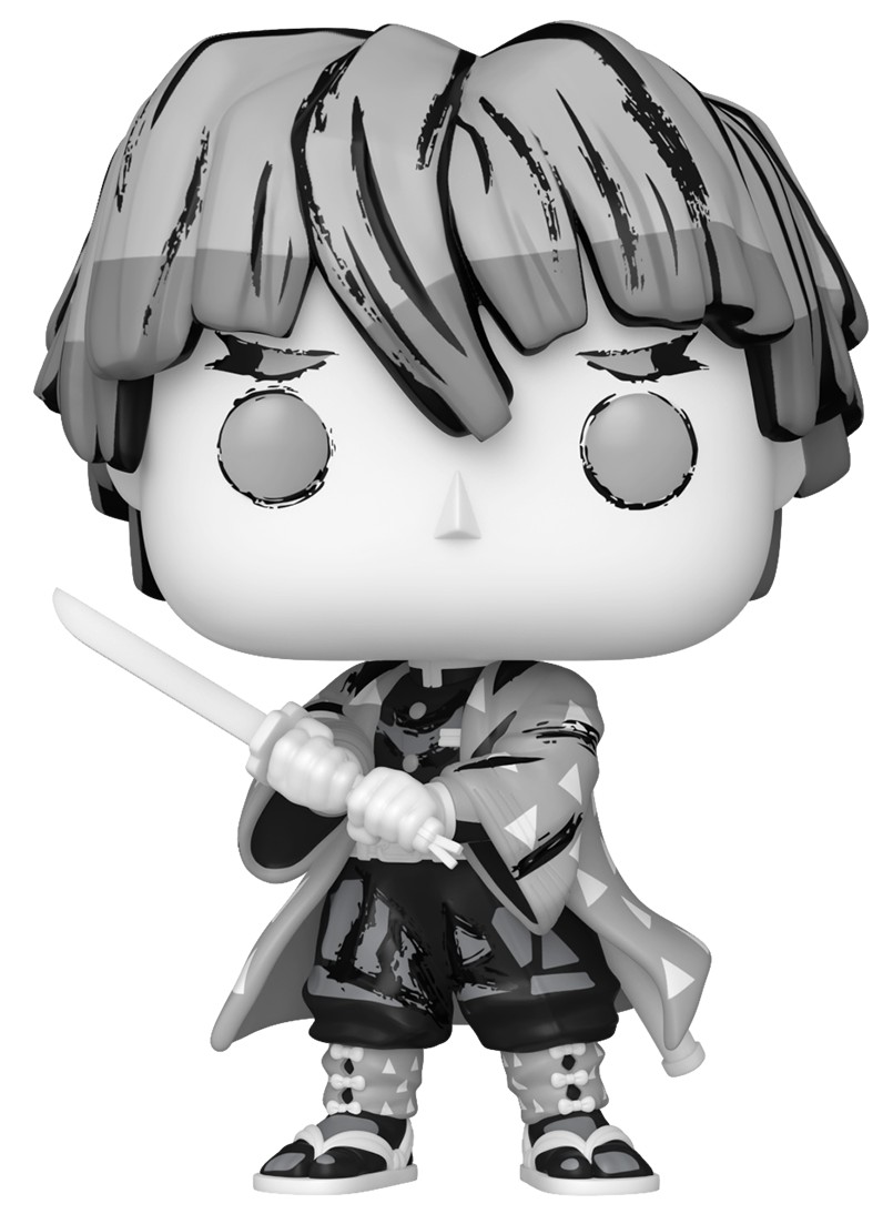 Figurină Funko POP! Animation: Demon Slayer - Zenitsu Agatsuma (Sumi-Ink) #2192
