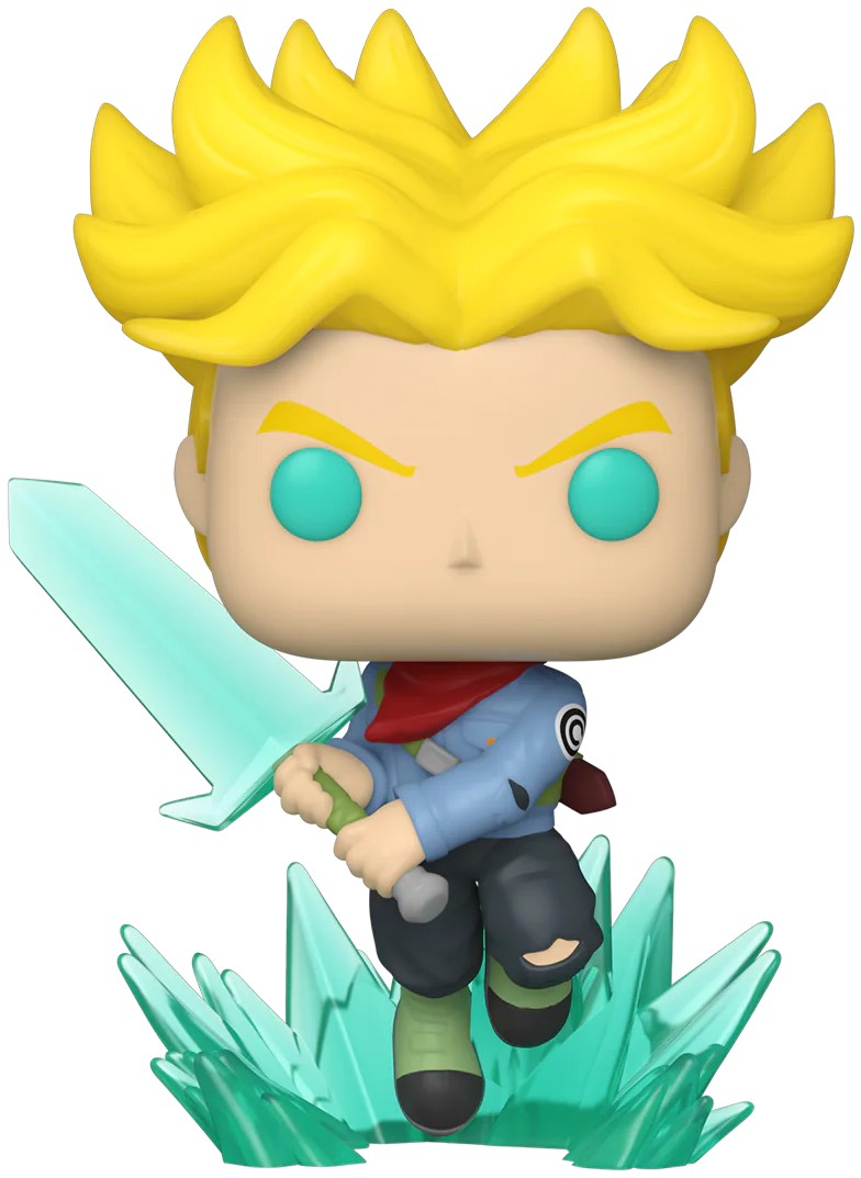 Figurină Funko POP! Animation: Dragon Ball Super - Super Saiyan Trunks with Sword #1281