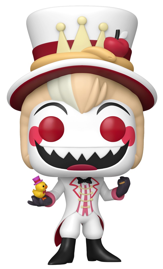 Figurină Funko POP! Animation: Hazbin Hotel - Lucifer & The Magic-Tastical Backflipping Rubber Duck (Special Edition) #2244