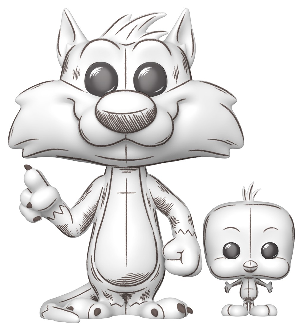 Figurină Funko POP! Animation: Looney Tunes - Sylvester & Tweety #2013