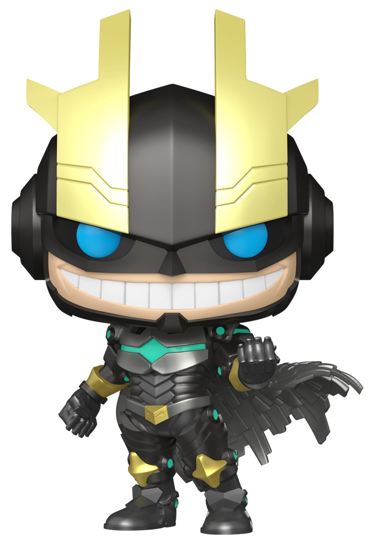 Figurină Funko POP! Animation: My Hero Academia - Armored All Might (Metallic) (Special Edition) #2182