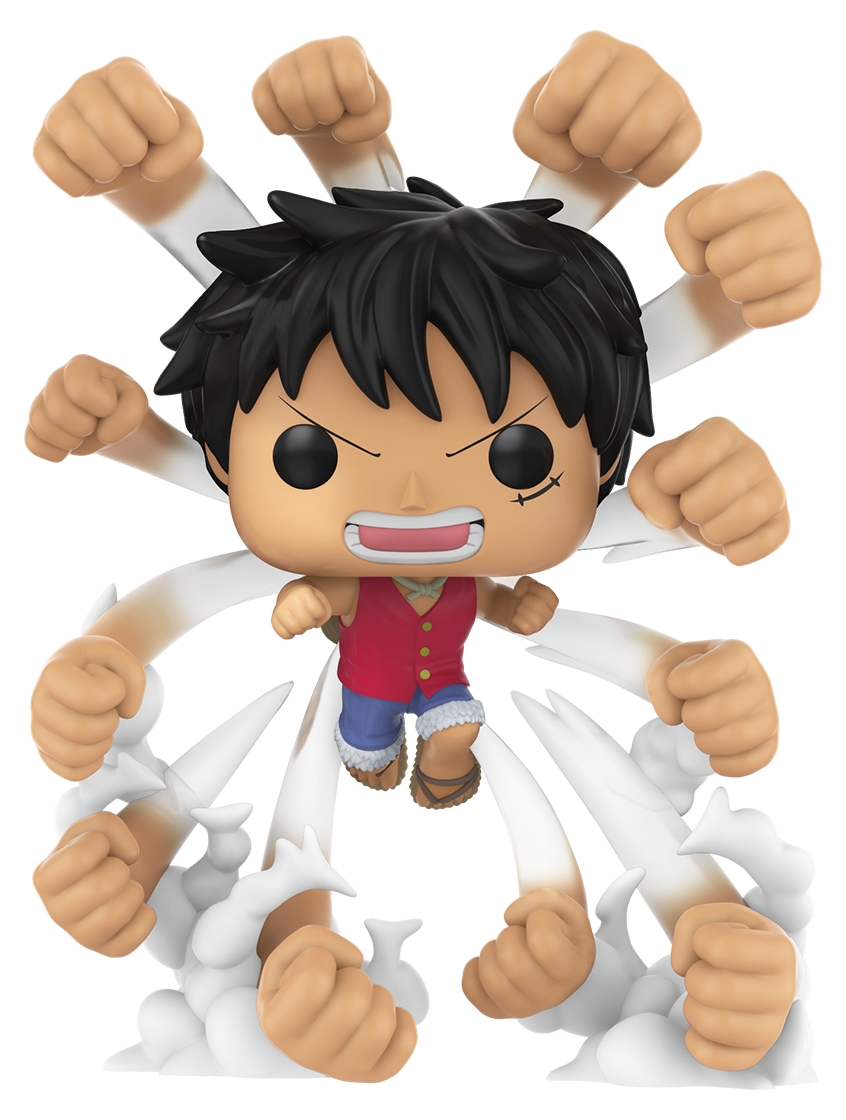 Figurină Funko POP! Animation: One Piece - Monkey D.Luffy (Gum Gum Gatling) (Special Edition) #2217