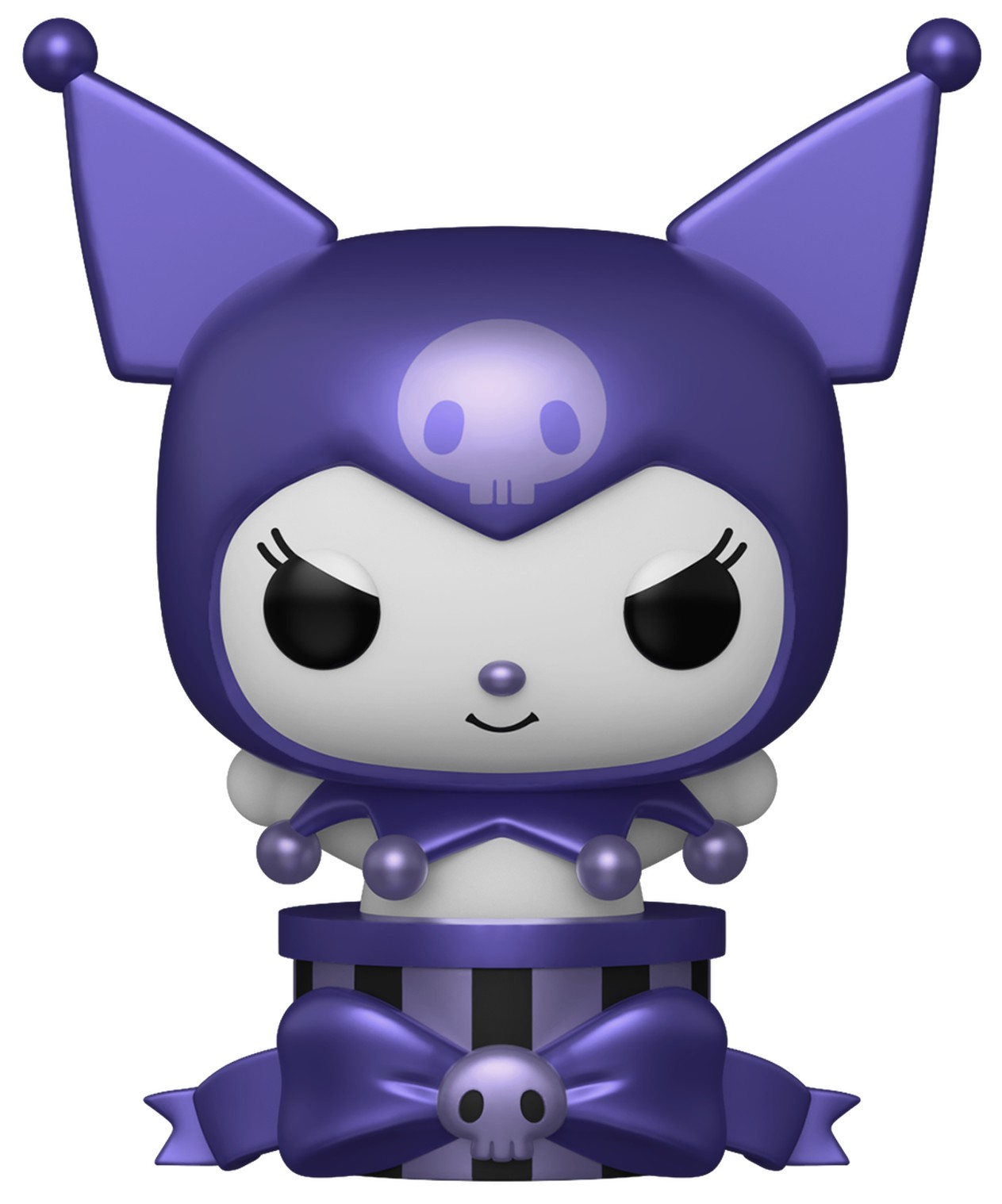Figurină Funko POP! Animation: Sanrio - Kuromi Gift Metallic (Convention Special Edition) #113