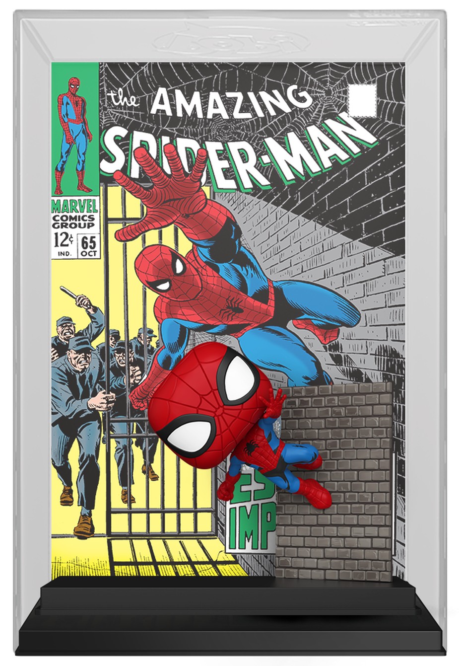 Figurină Funko POP! Comic Cover: Amazing Spider-Man - Spider-Man ('65) (Special Edition) #74