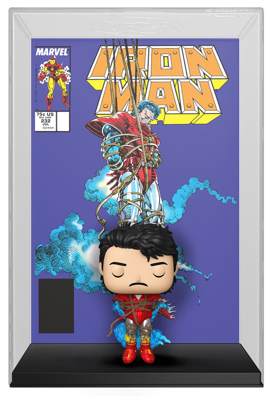Figurină Funko POP! Comic Cover: Marvel - Iron Man ('68) #75